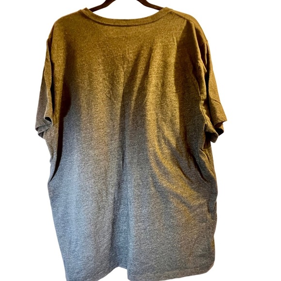 GAP T-Shirt V-Neck Gray Sz XXL - Picture 6 of 6